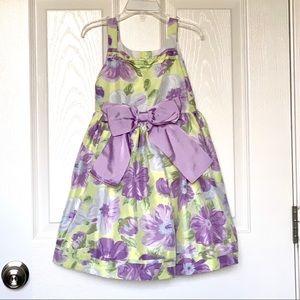 Flower dress, size 3, like new - Janie and Jack